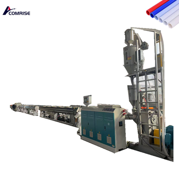 Montagem da máquina de tubo PE de 250 mm em andamento em andamento