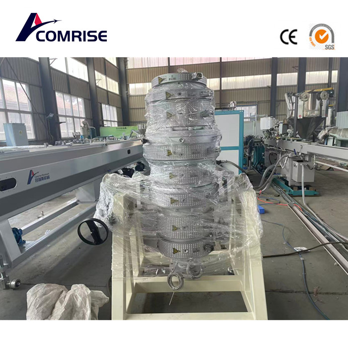 110-315mm Linha de produção de tubos HDPE pronta para remessa