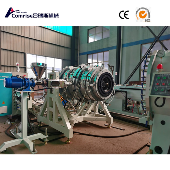 Máquina de produção de tubos HDPE