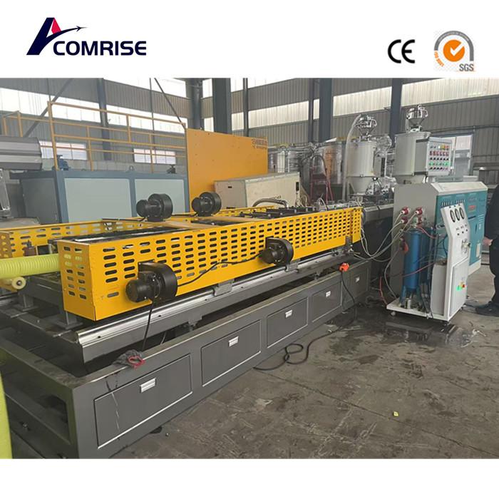 Máquina de fazer tubos corrugados de parede dupla