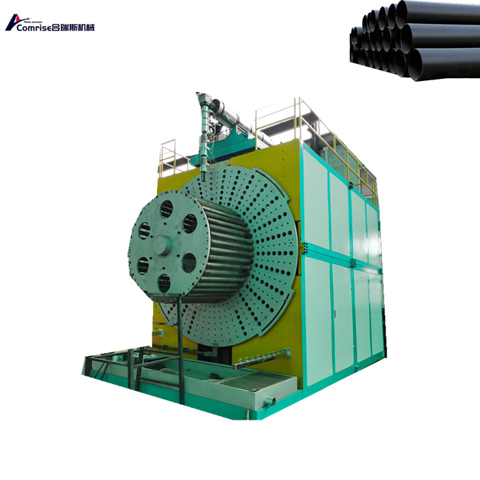 HDPE Máquina de tubulação de enrolamento de parede de grande diâmetro de diâmetro
