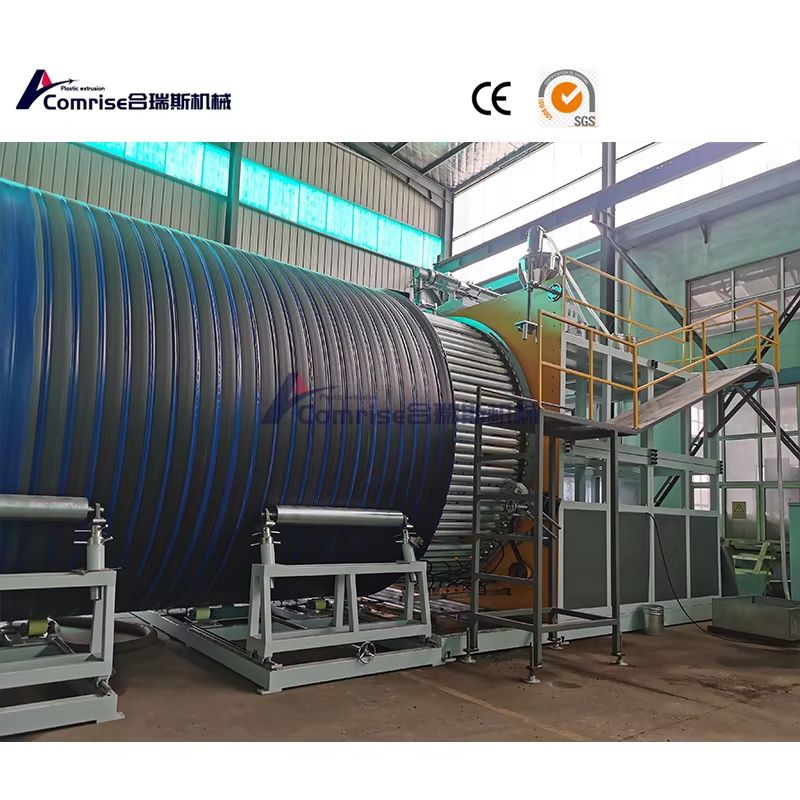 Linha de máquina de tubo de enrolamento de parede oca